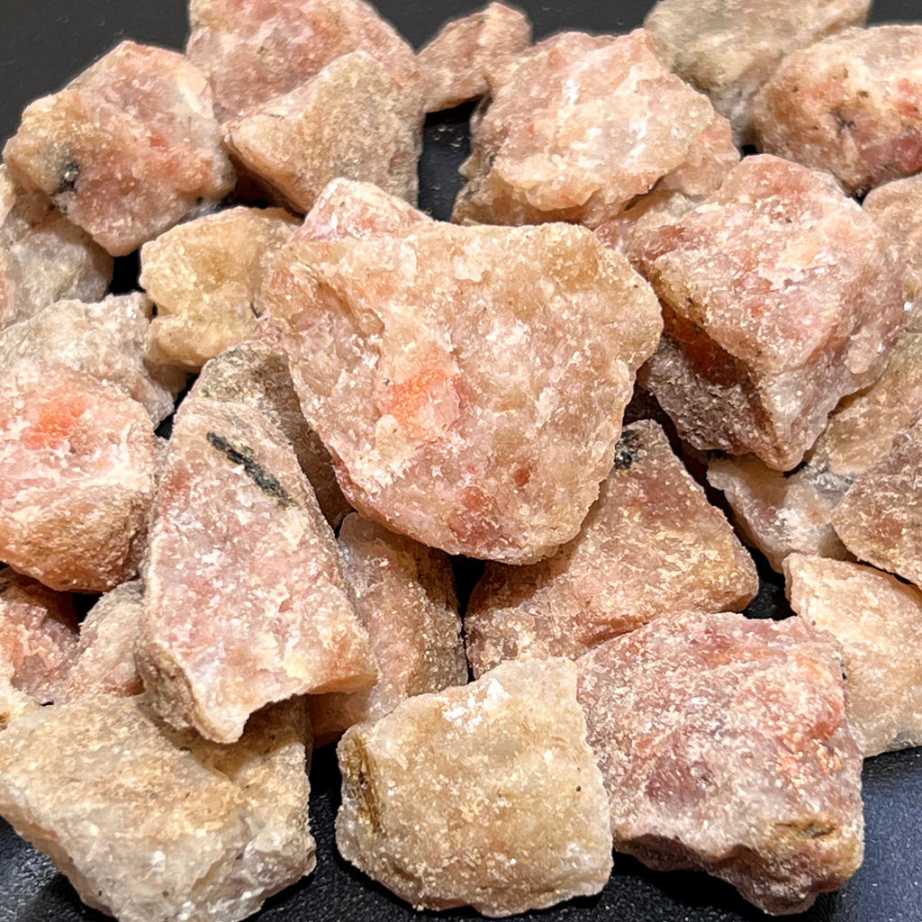 Sunstone (Heliolite) Crystal Rough Raw Stones - image 2
