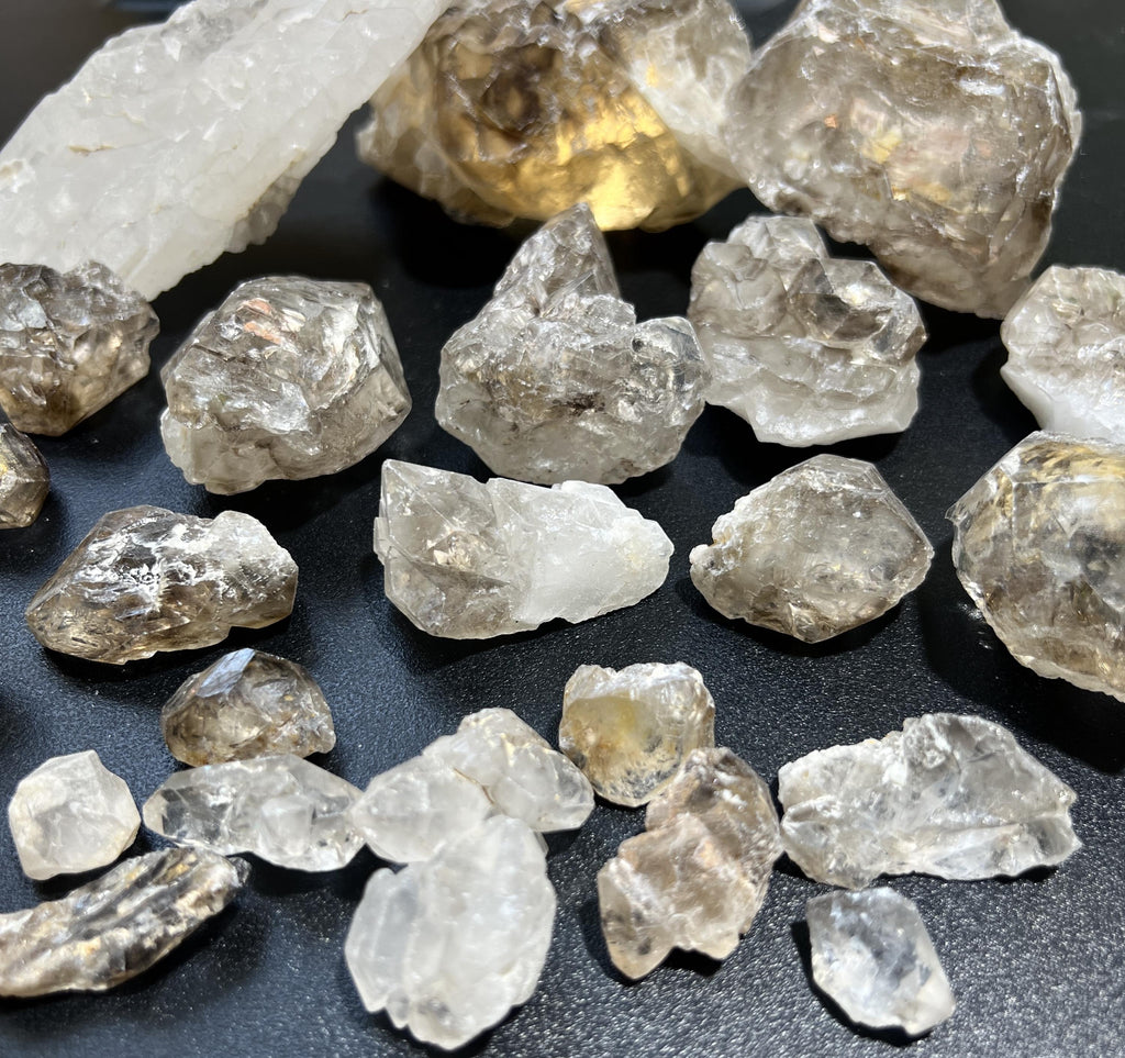 Elestial Alligator Quartz Crystal Clusters Rough Raw - image 3