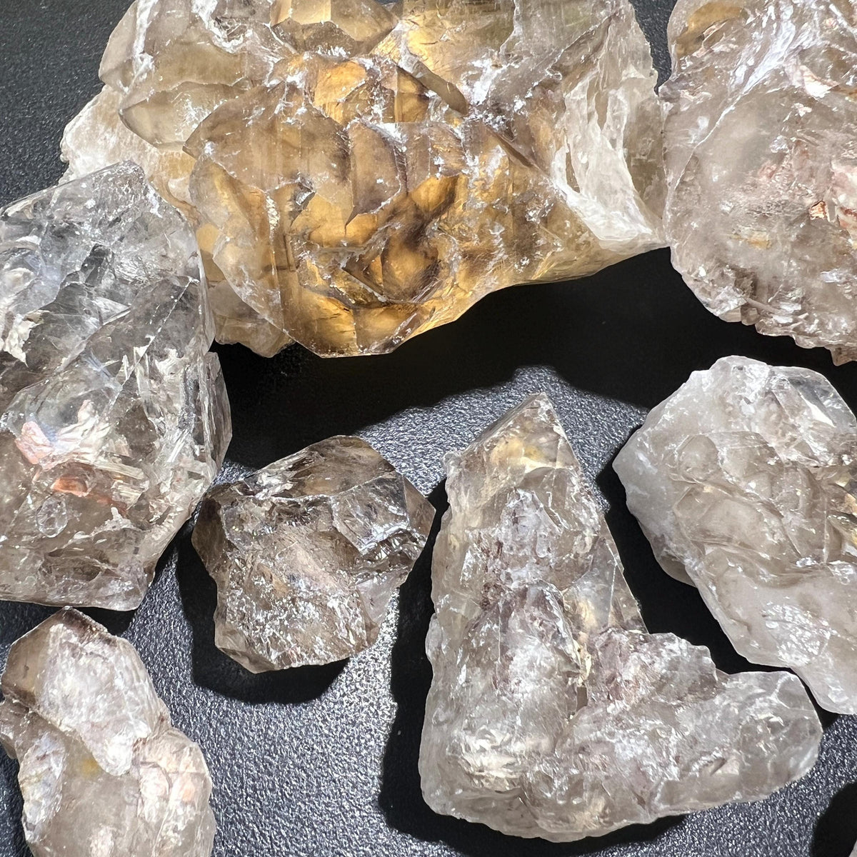 Elestial Alligator Quartz Crystal Clusters Rough Raw - image 5