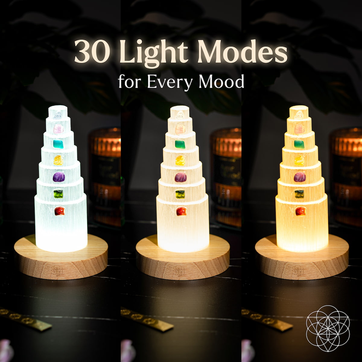 The Stress Shield Lamp - 7 Stones of Healing - image 3