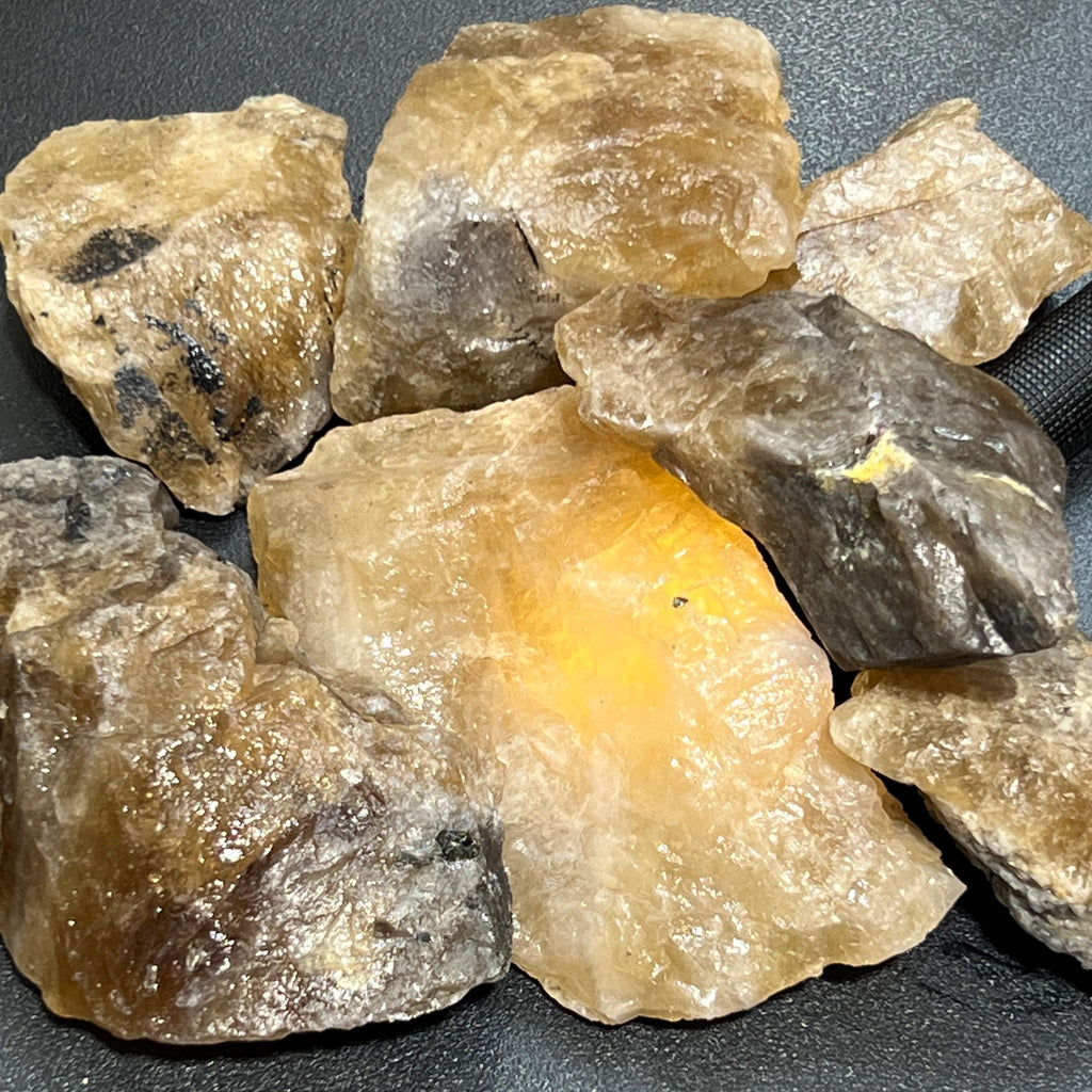 Large Citrine Crystals (Natural Untreated) Rough Raw Stones