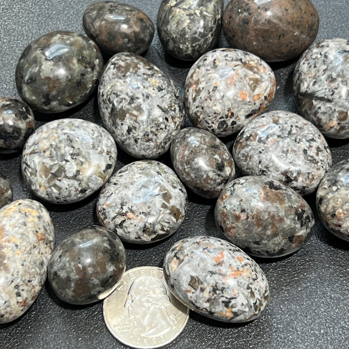 Syenite Tumbled Stones (UV Reactive) - image 2