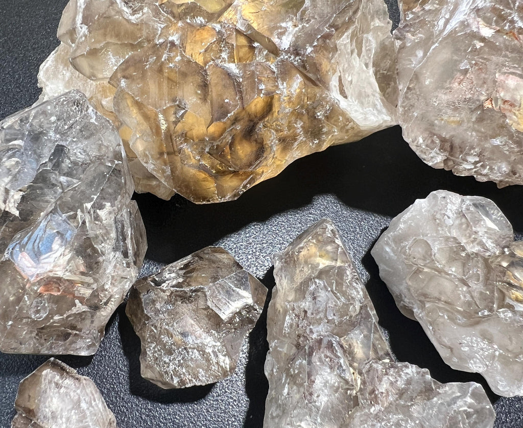 Elestial Alligator Quartz Crystal Clusters Rough Raw - image 4