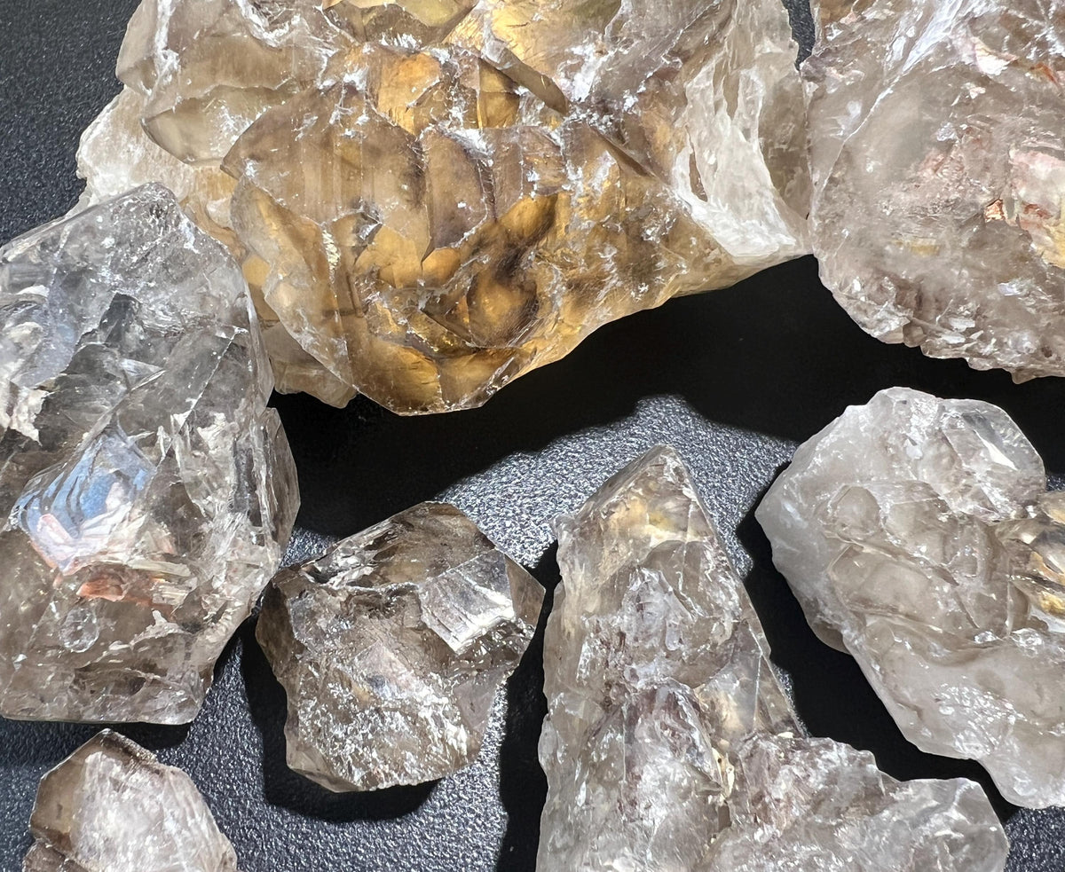 Elestial Alligator Quartz Crystal Clusters Rough Raw - image 4