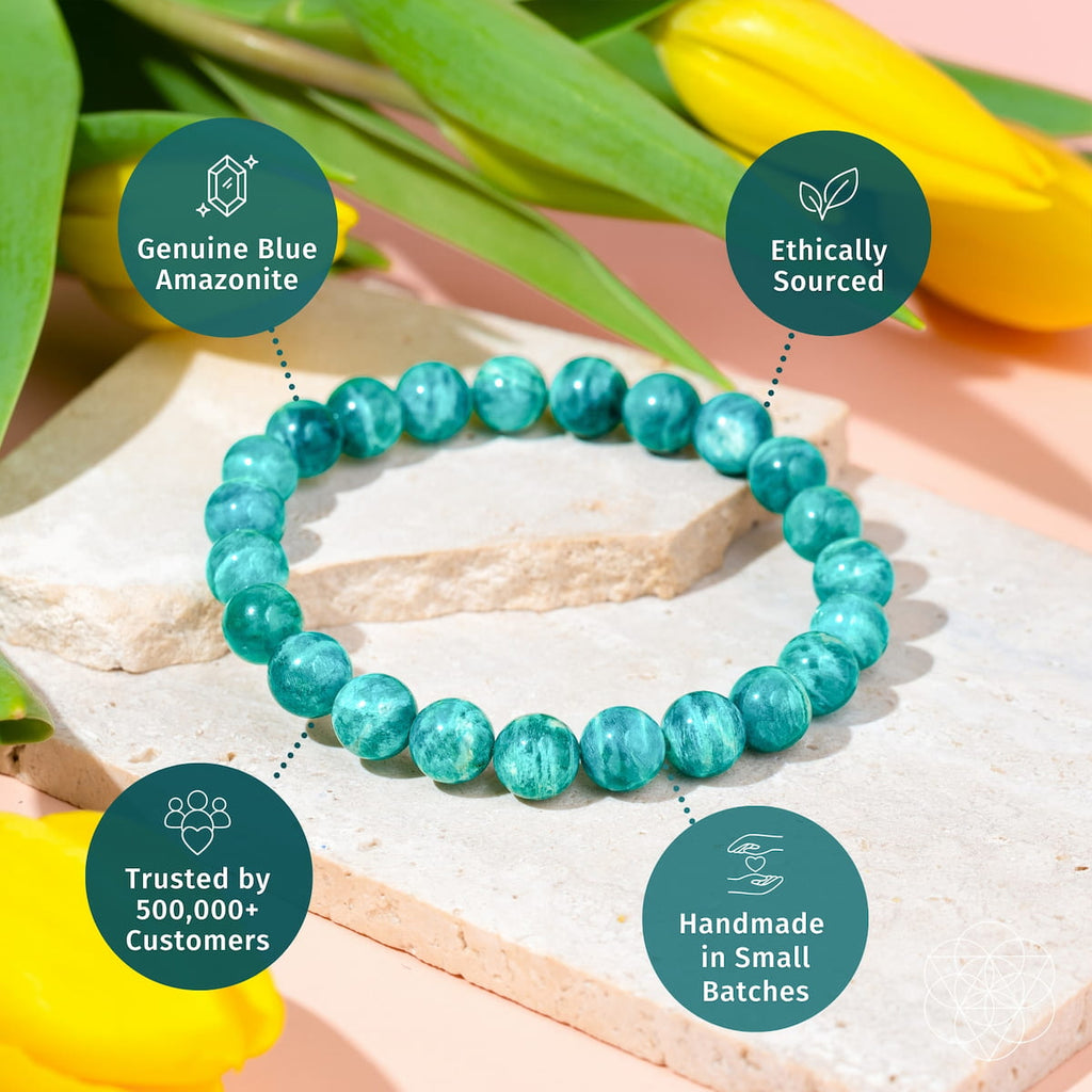 Empire of Her Own – Premium Blue Amazonite Bracelet - image 8