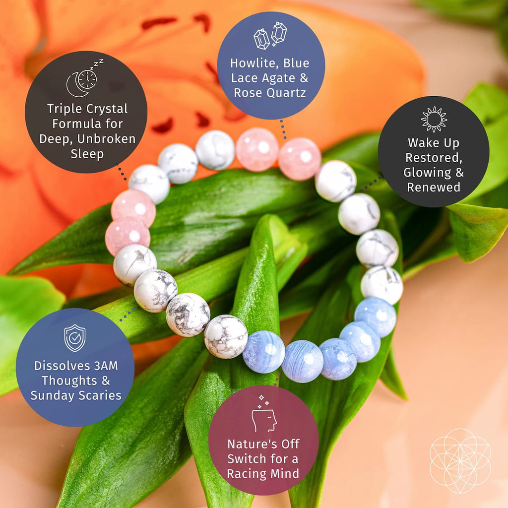 3AM Thoughts Off - Deep Sleep Trio Bracelet - image 6