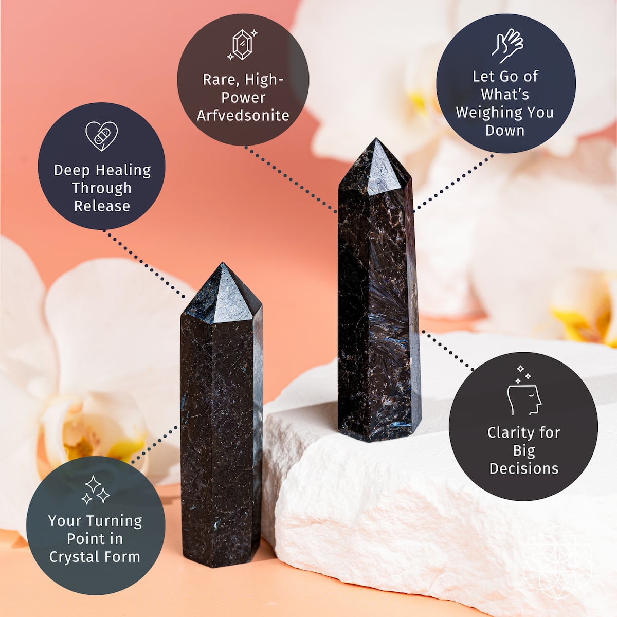 This Is Your Breakthrough – Rare Arfvedsonite Point - image 3