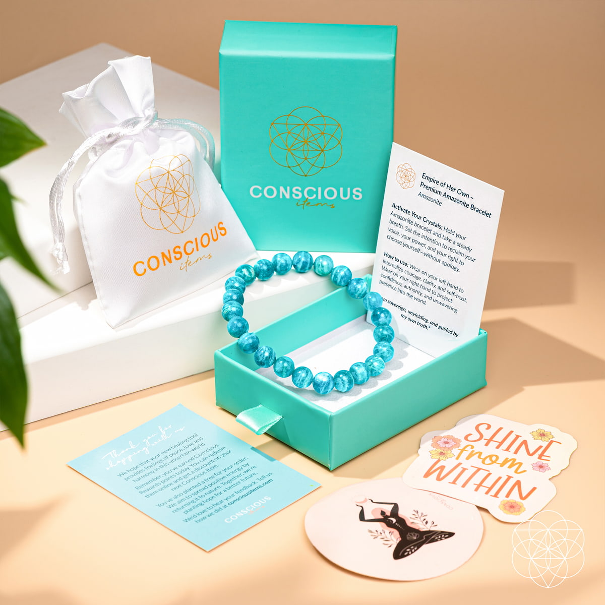 Empire of Her Own – Premium Blue Amazonite Bracelet - image 5