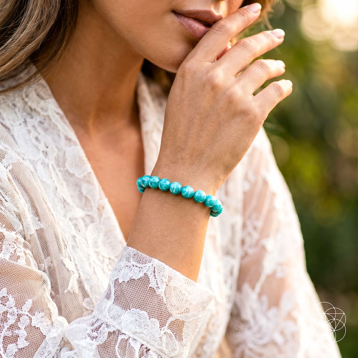 Empire of Her Own – Premium Blue Amazonite Bracelet - image 3
