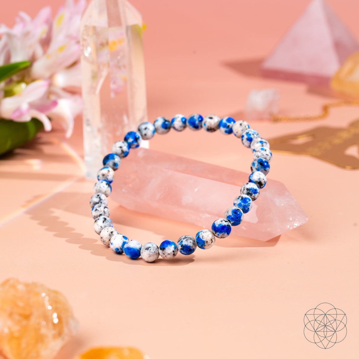 Rare K2 Stone Bracelet of Spiritual Adventure | 6mm - image 5