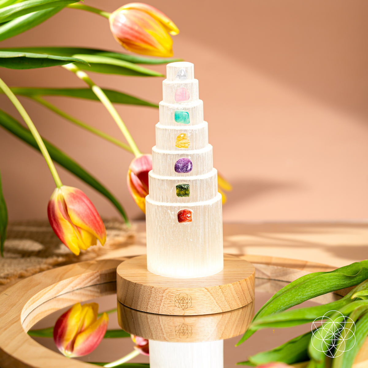 The Stress Shield Lamp - 7 Stones of Healing - image 5