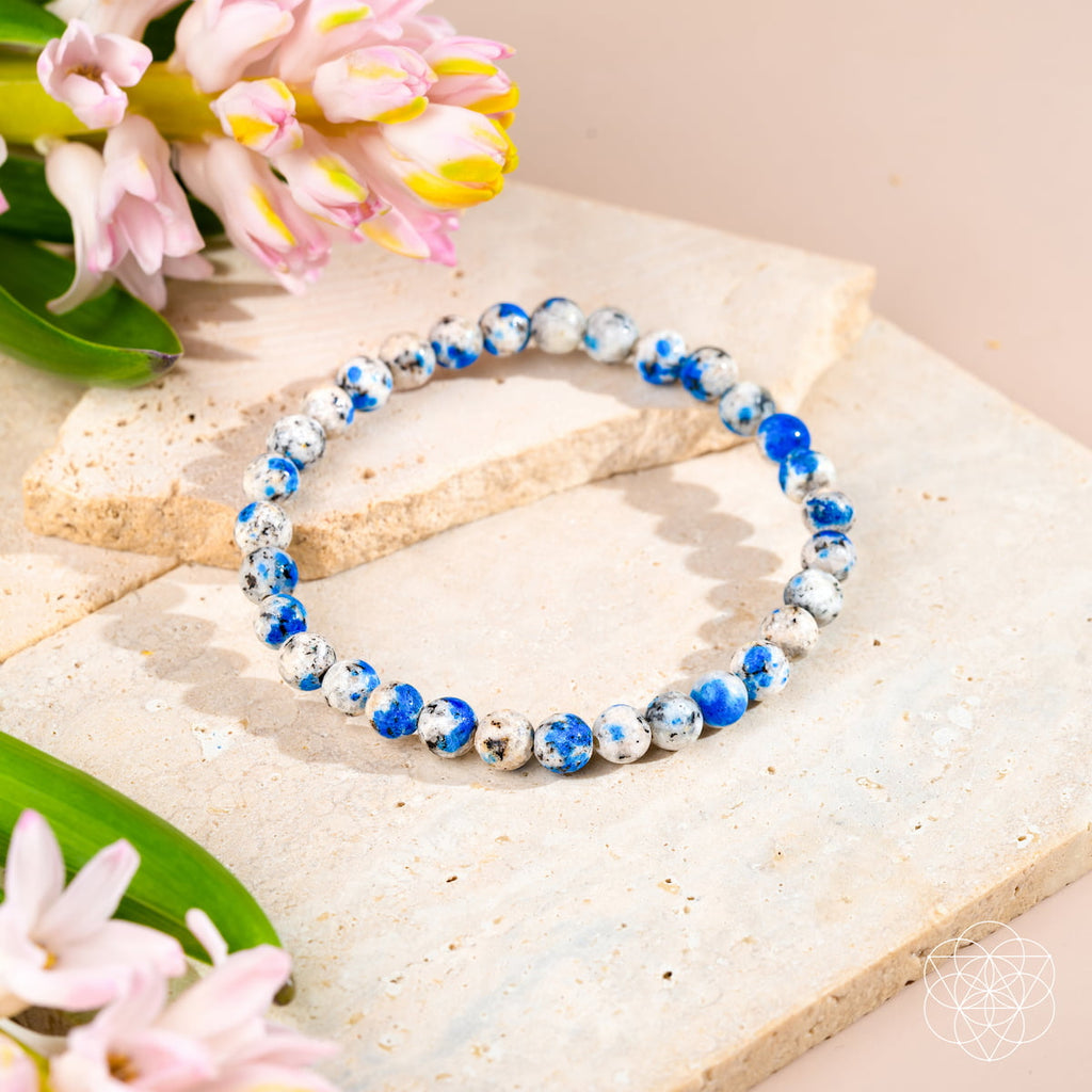 Rare K2 Stone Bead Bracelet | 6mm