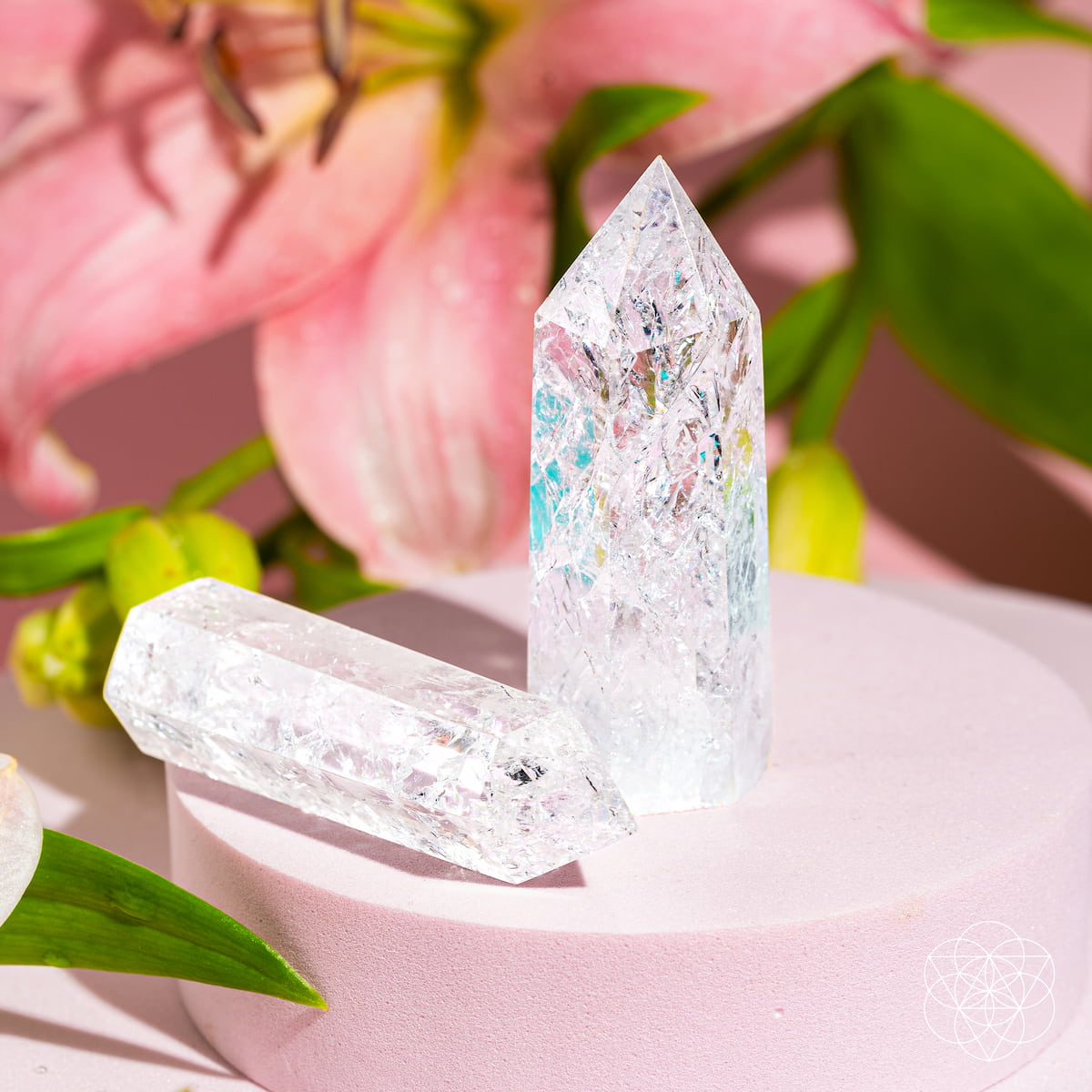 Limitless Manifestation - Ice Quartz Point - image 2
