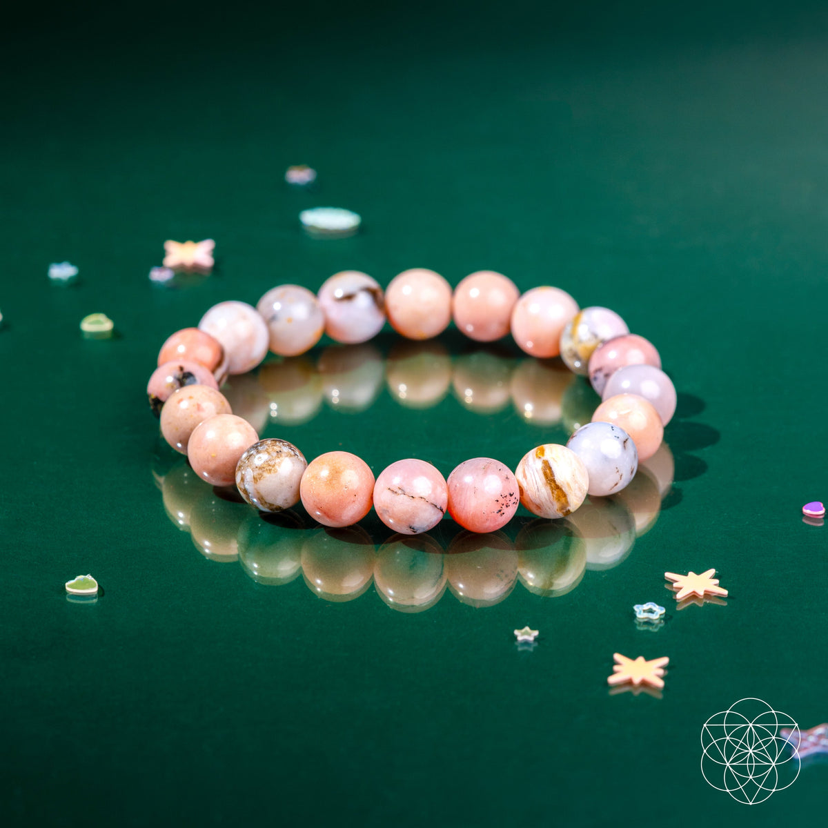 Repair My Heart - The Peruvian Pink Opal Bracelet - image 4