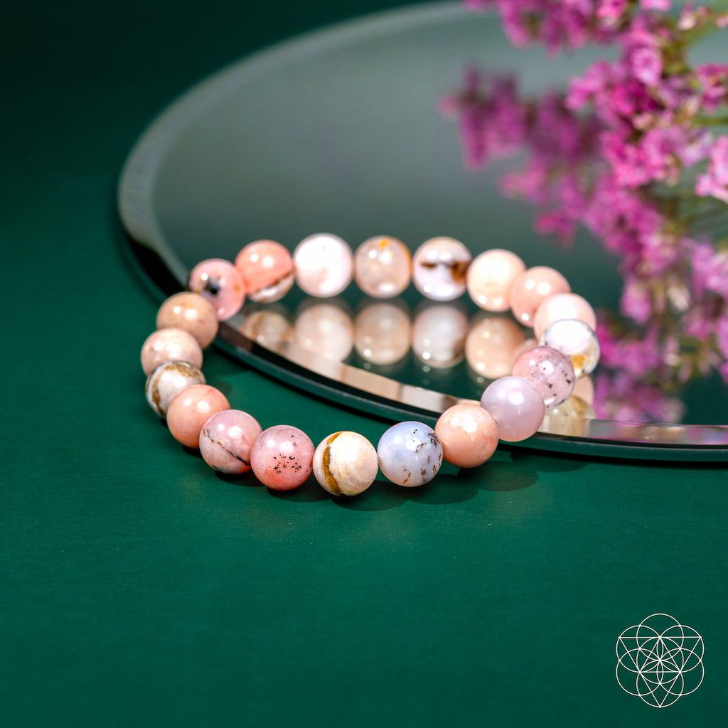 Repair My Heart - The Peruvian Pink Opal Bracelet - image 6