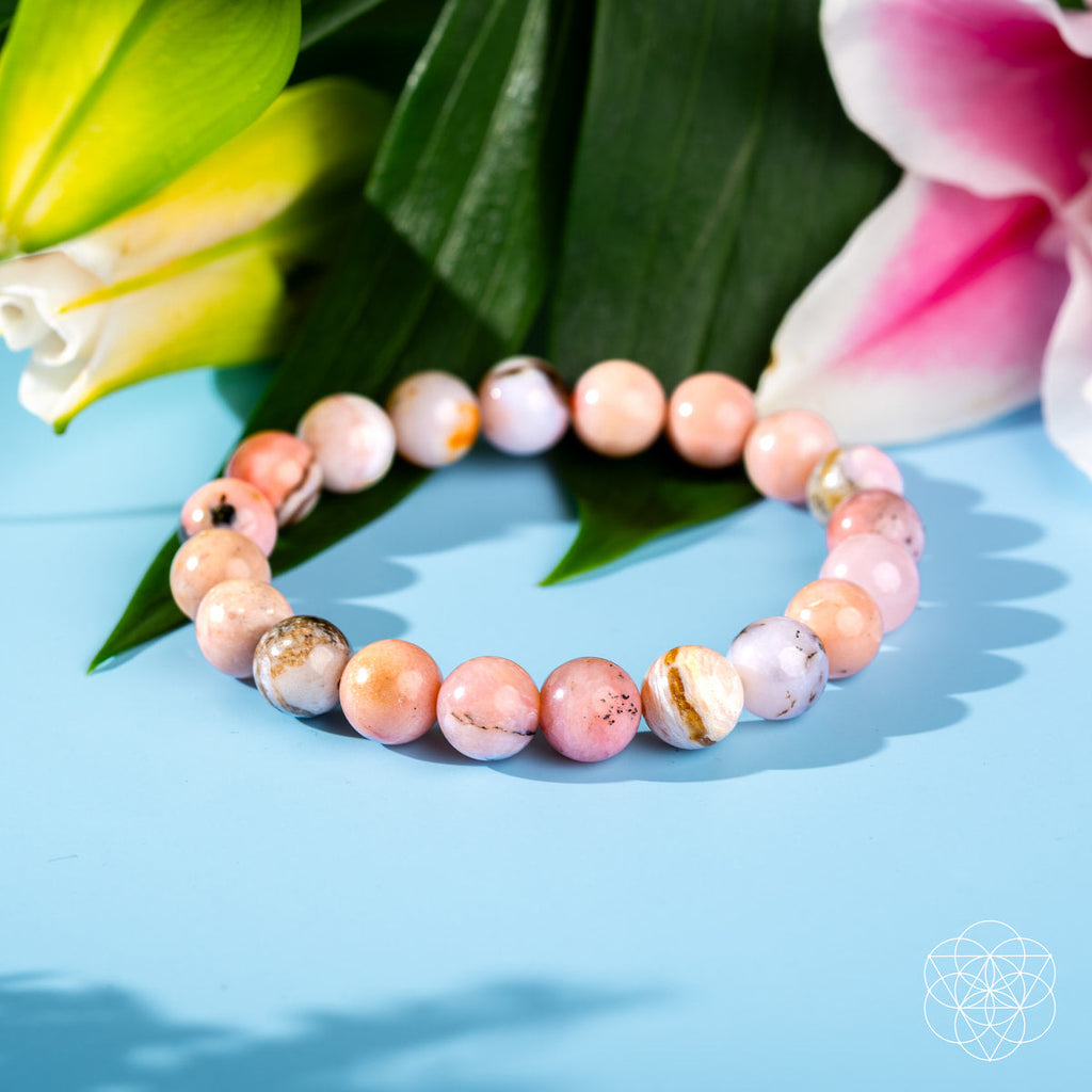 Repair My Heart - The Peruvian Pink Opal Bracelet - image 8