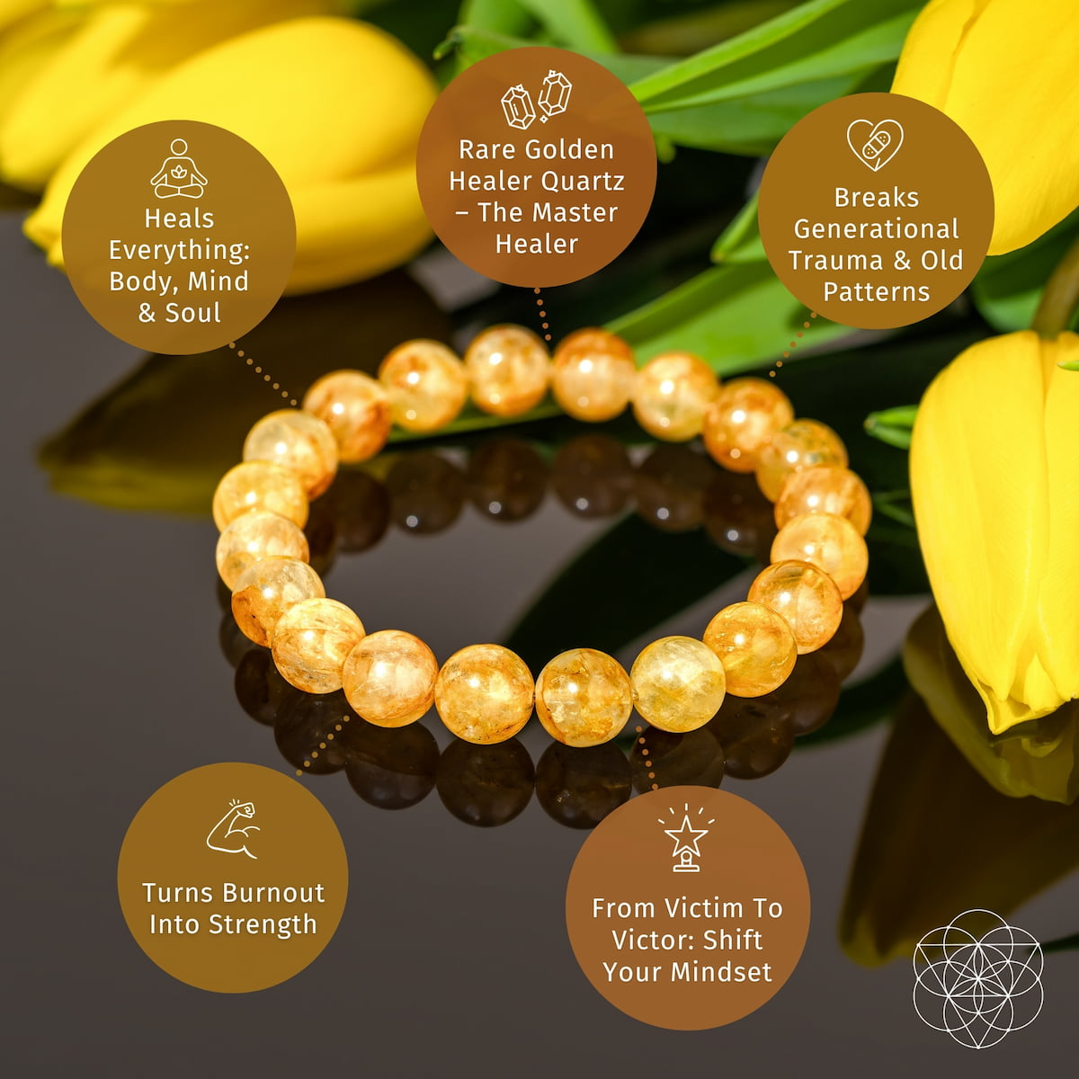 The Master Reset – Golden Healer Quartz Bracelet - image 4