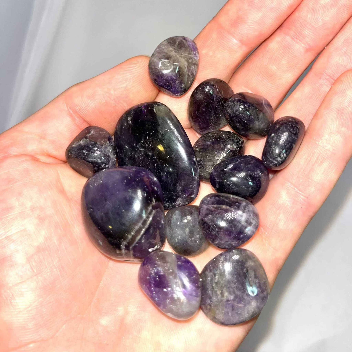Amethyst Tumbled Pocket Stone - image 3