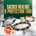 Stone Trio Bundle – Orca Agate, Tourmaline & Citrine
