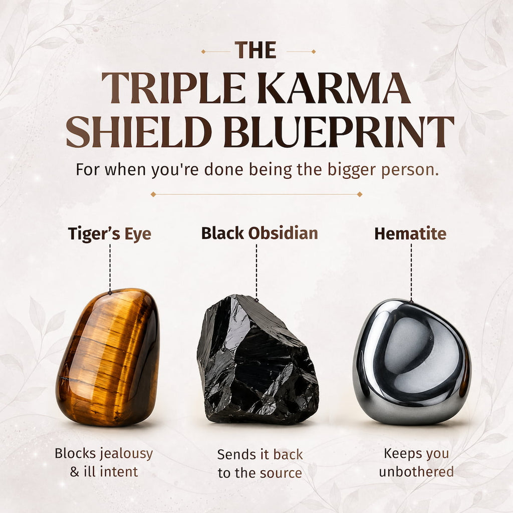 Triple Stone Stack Bracelet – Bold Stone Trio - image 3