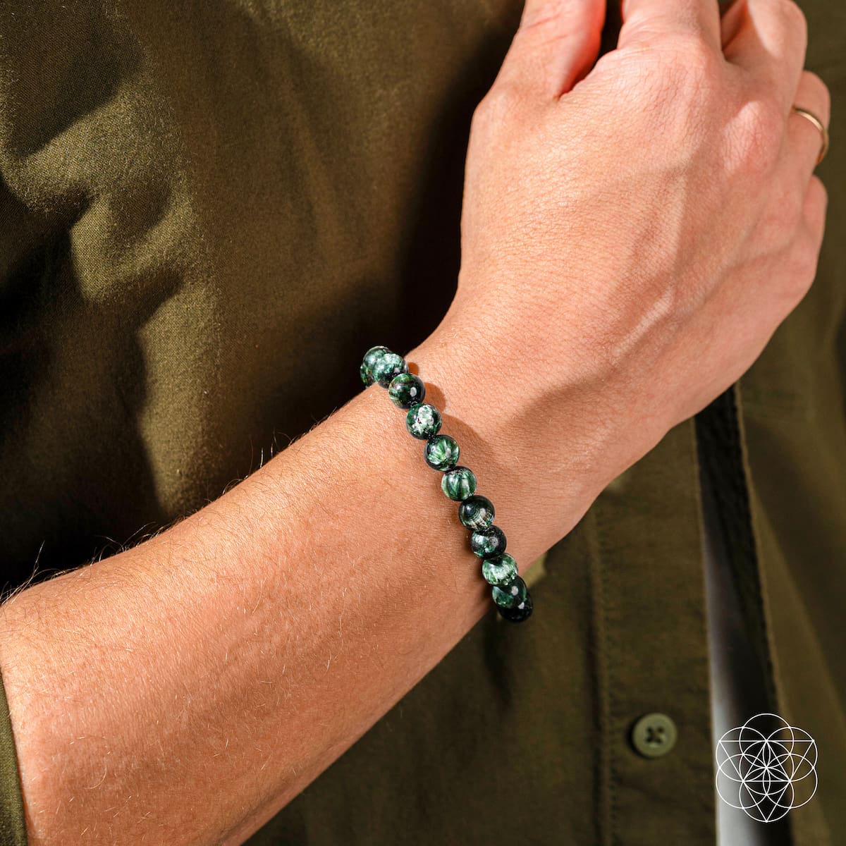 Angel Energy – Rare Seraphinite Bracelet of Transformation - image 3