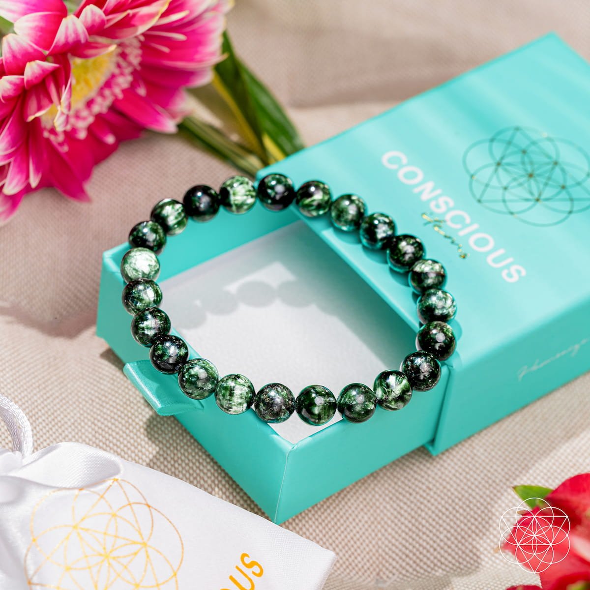 Angel Energy – Rare Seraphinite Bracelet of Transformation - image 7