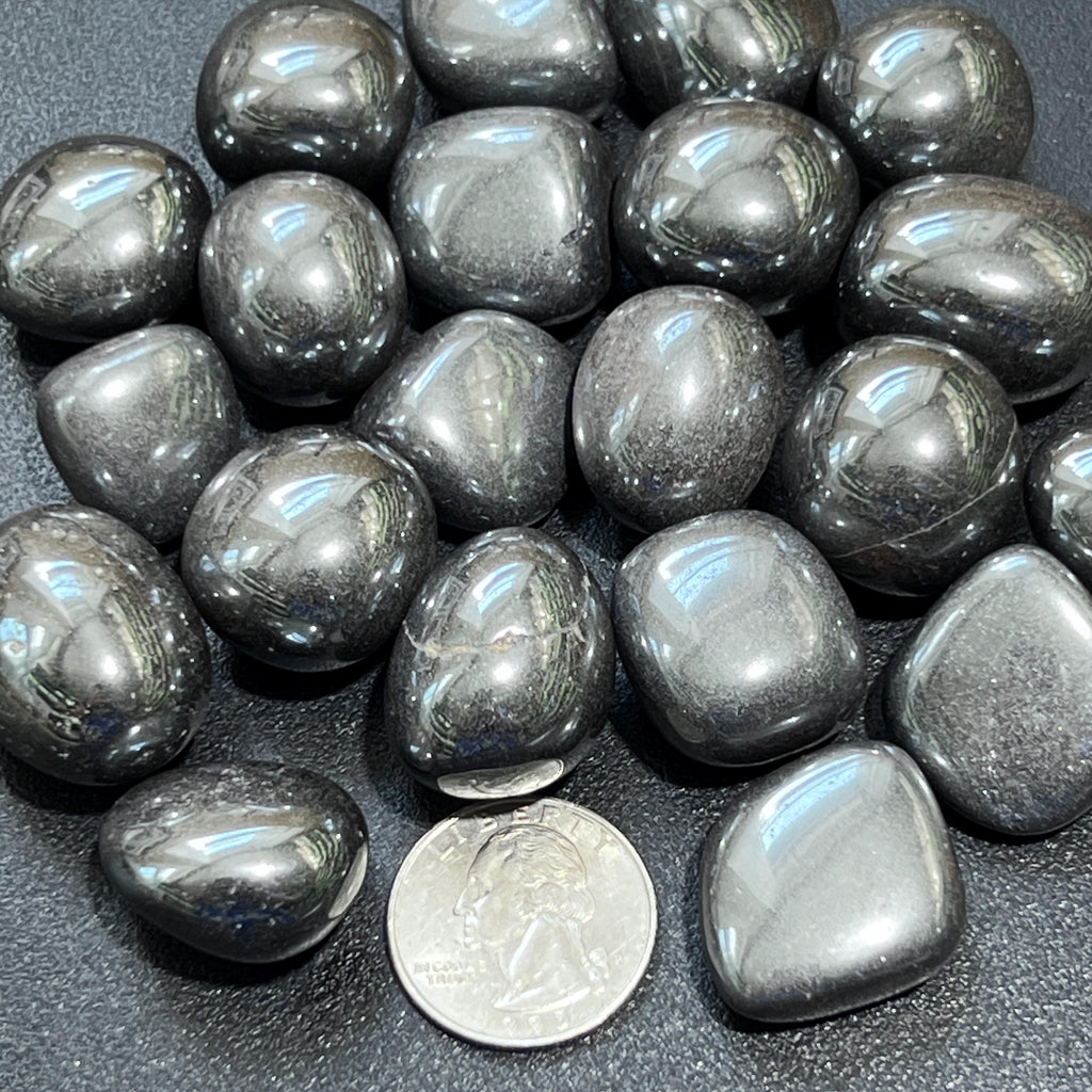 Hematite Tumbled Stones - image 2