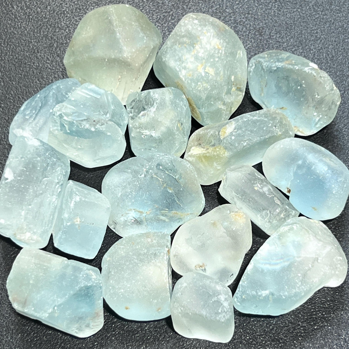 Large Blue Topaz Rough Raw Crystal