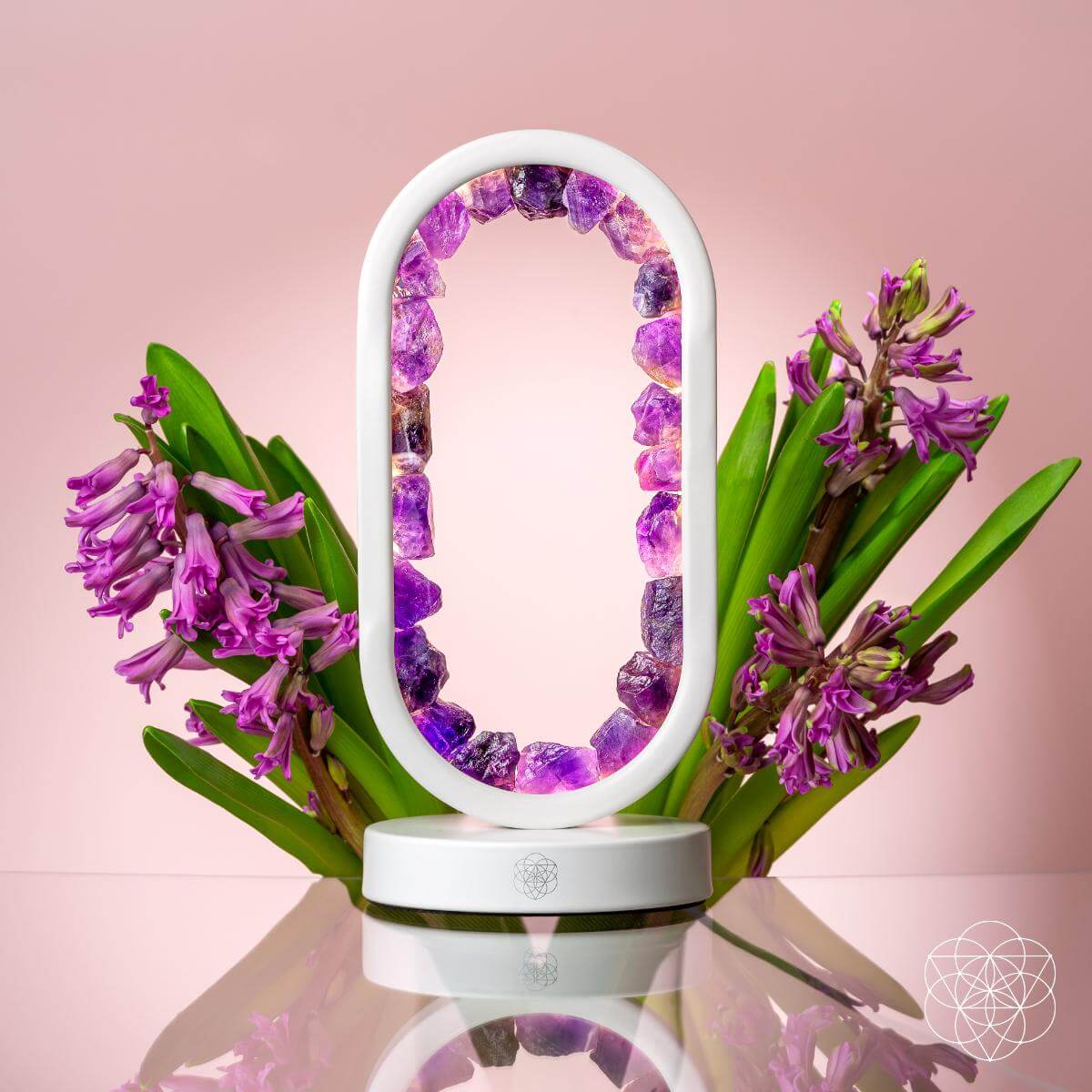 Portal to Peace - Amethyst Lamp of Stress Relief - image 4