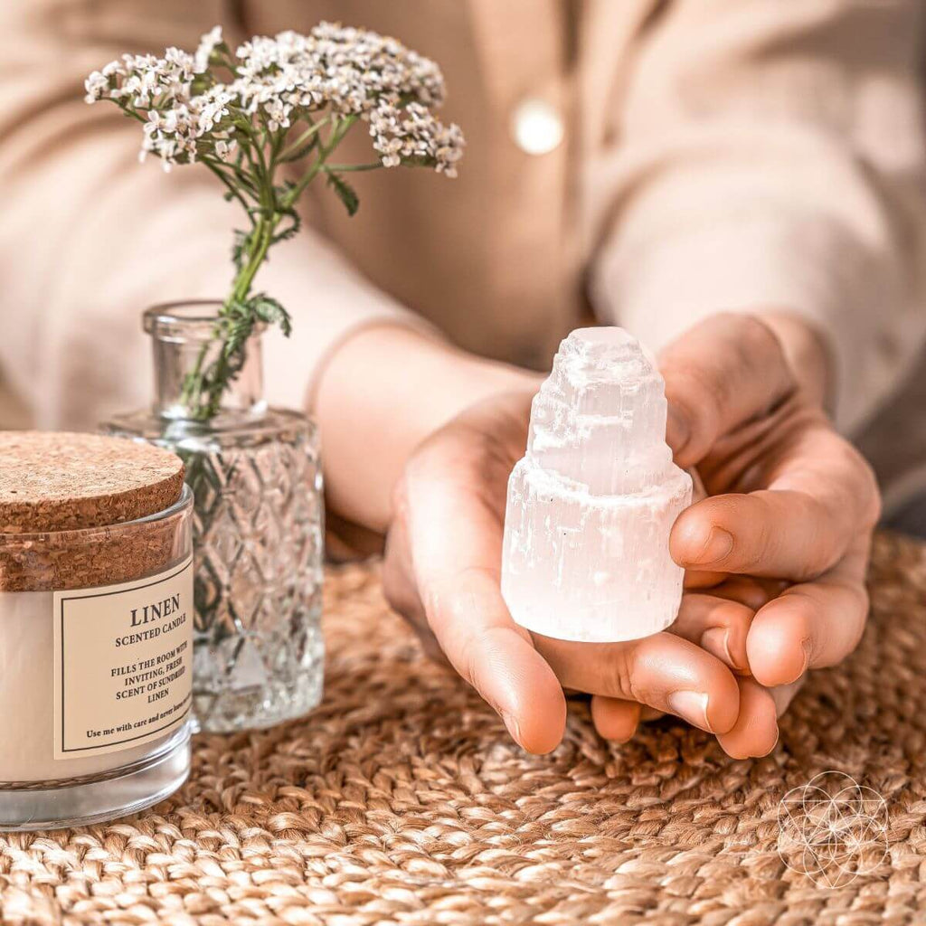 Selenite Cleansing Lamp - image 5