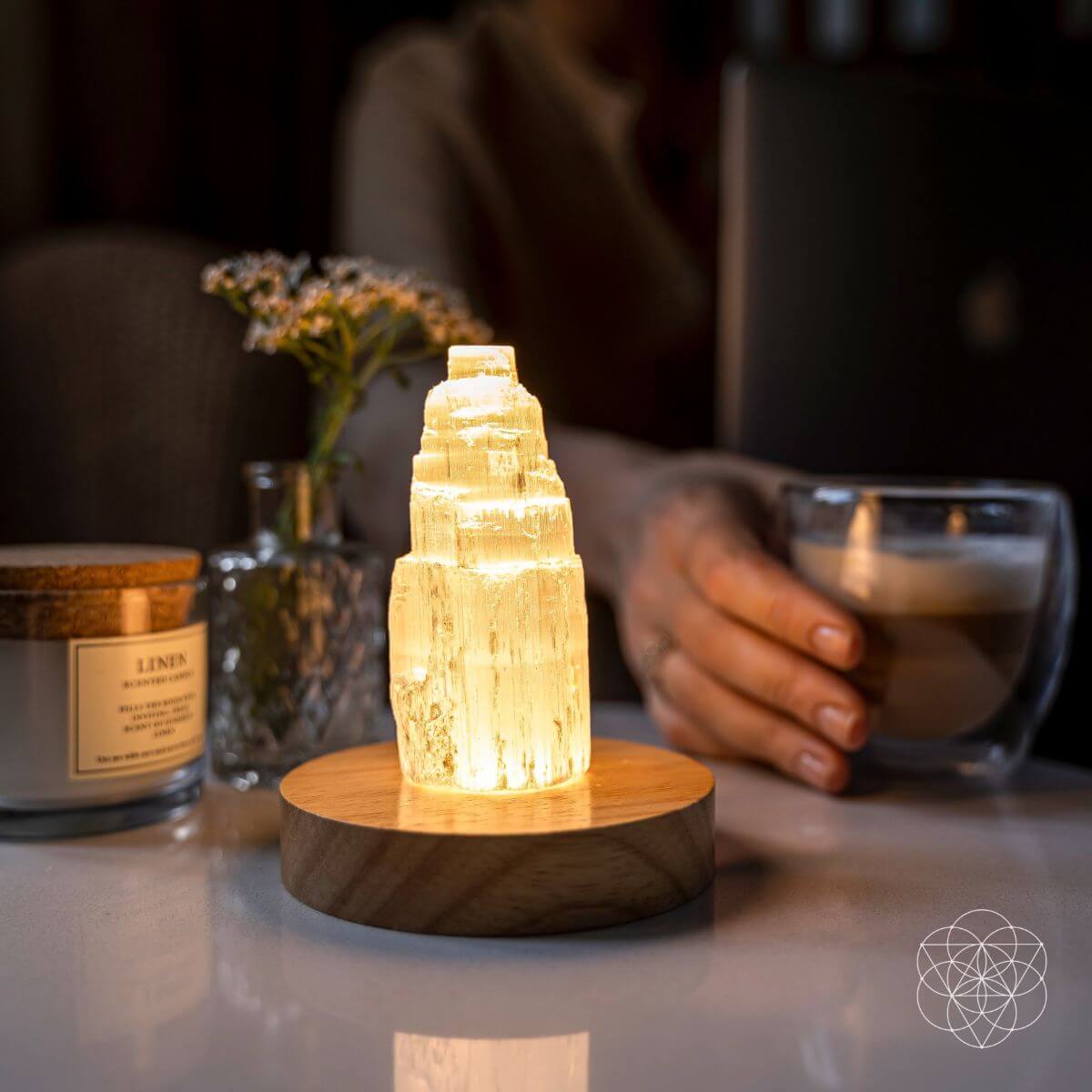 Selenite Cleansing Lamp - image 3