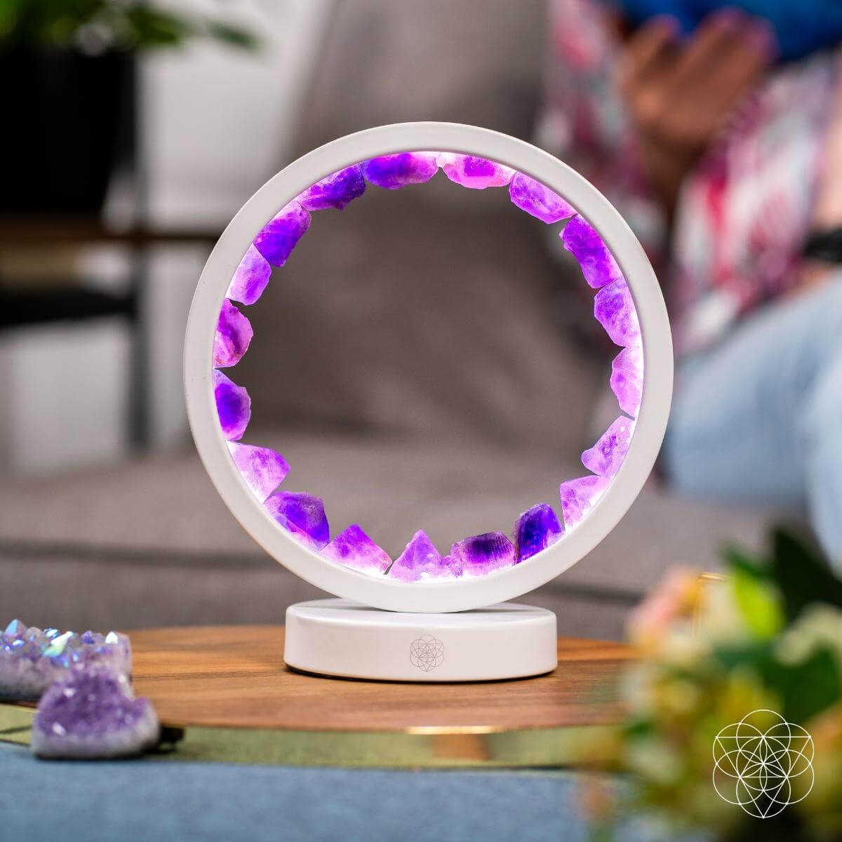 Stress Less, Sleep More – Amethyst Healing Lamp - image 4