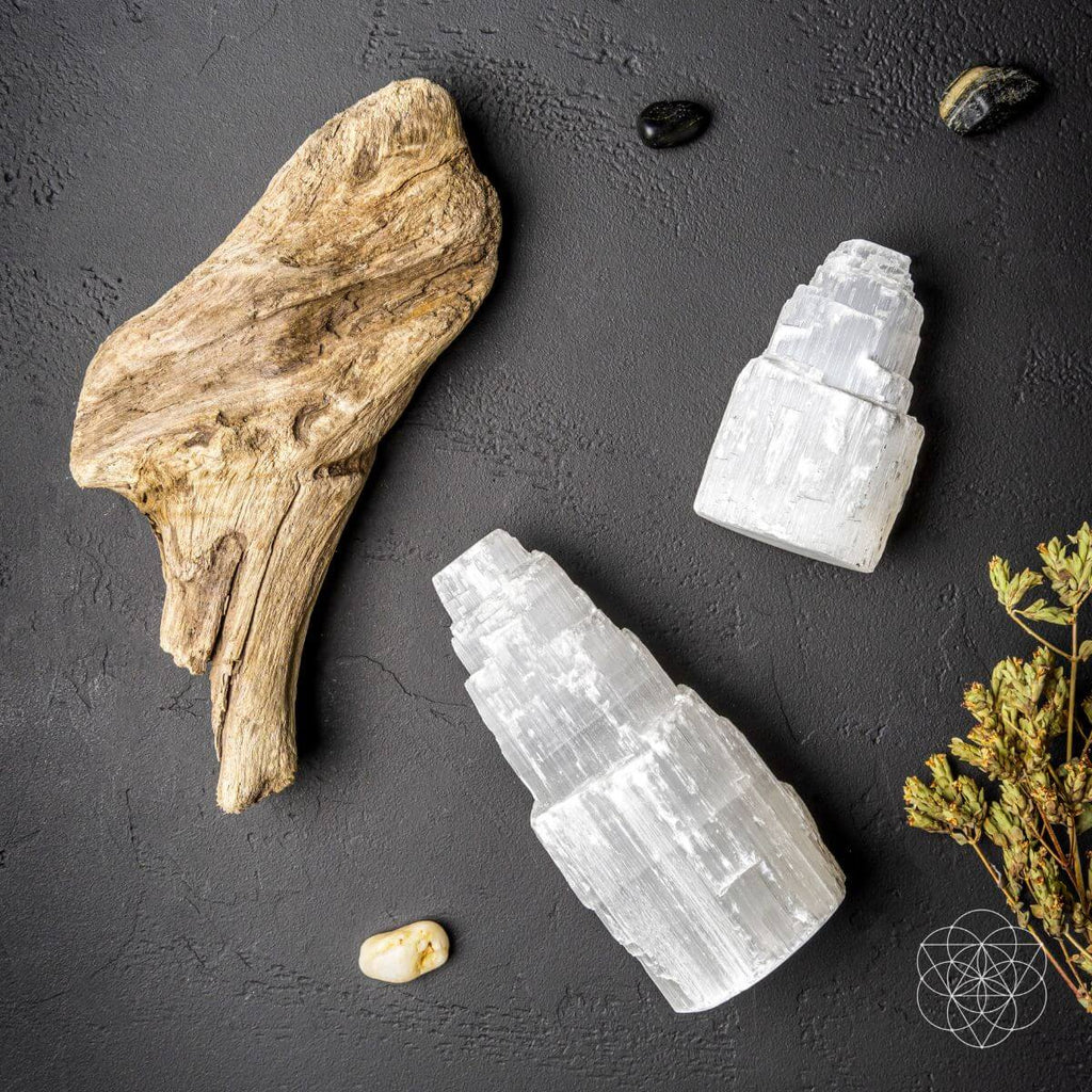 The Iceberg Tower – Selenite Statement Piece - image 5