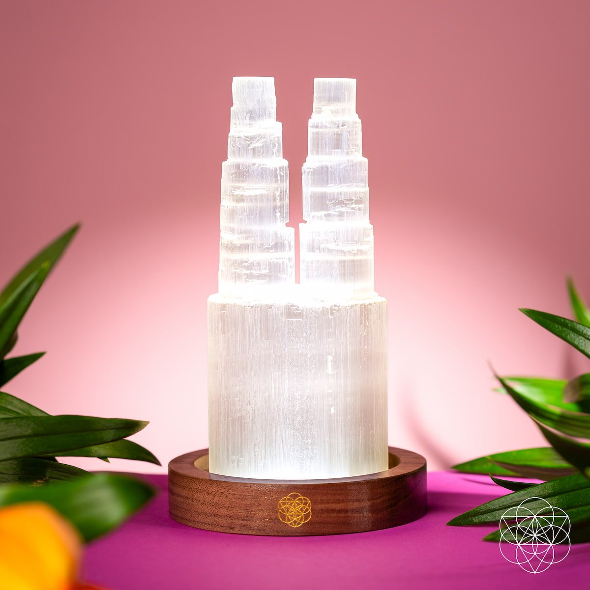 Two-Tower Selenite Lamp – Deep Energy Cleanse & Reset - image 4
